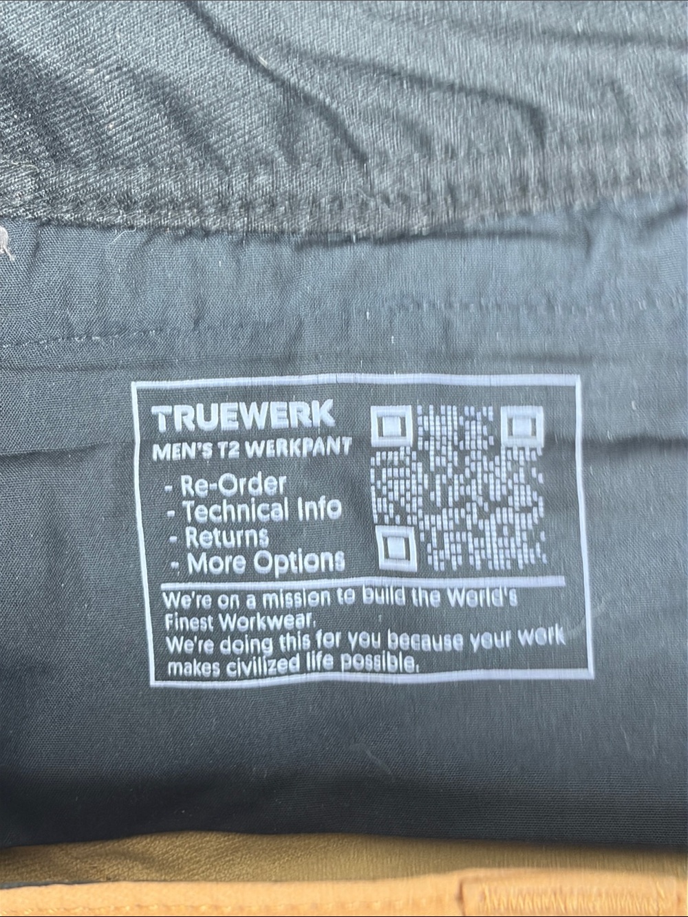 Truewerk Trail-Ready Men's Cargo Pants 32/32 - Picture 6 of 9